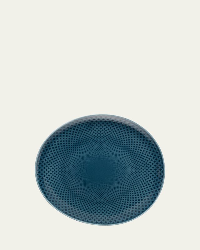 Junto Ocean Blue Salad Plate